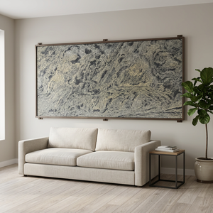 Revêtement mural flexible de luxe en marbre blanc Panda vert Zeera naturel de qualité supérieure, imperméable et écologique pour maison, bar, villa - Product Image 3
