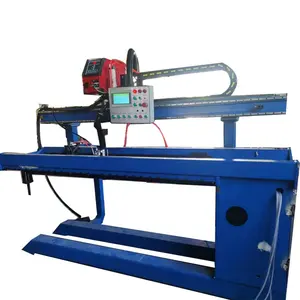 Resistance longitudinal straight line seam welding machine welder for thin-wall tank welding