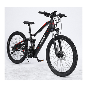 <span class=keywords><strong>Vélo</strong></span> Électrique à Moteur Central 27,5 Pouces Tout Suspendu Cadre en Alliage d'Aluminium <span class=keywords><strong>Vélo</strong></span> de Ville Électrique VTT 48V 350W - Product Image 3