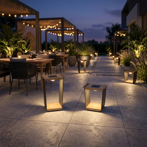 Lanternes solaires LED pour jardin sigarten <span class=keywords><strong>Spenser</strong></span> S L Anthracite, chargement facile, logo personnalisé, emballage en aluminium IP65 - Product Image 2