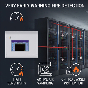Detector de Humo Aspirante con Alarma de Incendio a Precio de Fábrica - Product Image 4
