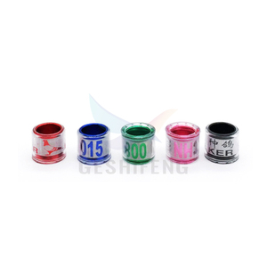 Hot Selling Mixed Order Multicolor Duivenvoetring Met Woordoorbellen Duurzaam Vogelracevogelgereedschap - Product Image 2