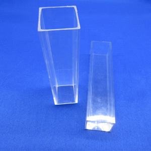 Tube en plastique rigide transparent triangulaire carré octogonal anti-UV certifié SGS OD 6-300mm Longueur 15mm-8000mm - Product Image 5