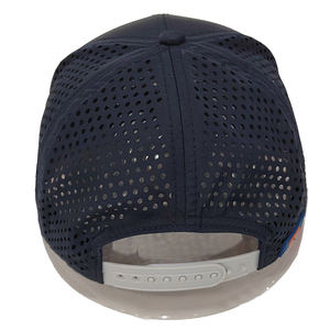Personnalisé 5 Panneau Broderie Vert Armée De <span class=keywords><strong>Luxe</strong></span> Snapback Casquettes Hommes Plat Bill Hip Hop Découpé Au Laser Trou Perforé Éponge Impression Chapeau En Caoutchouc - Product Image 5