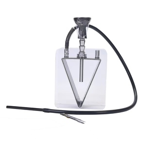 Bán Buôn Tùy Chỉnh Chất Lượng Cao Quảng Trường Với Các Xử Lý Trong Suốt <span class=keywords><strong>Acrylic</strong></span> Hookah Hộp - Product Image 5