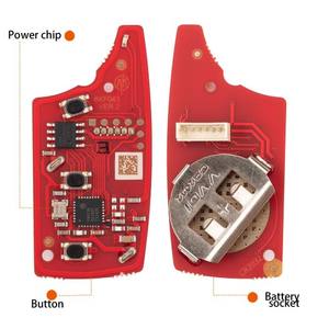 XHORSE XKHY25EN Gen2 Chave remota com fio universal 3 botões - Product Image 6
