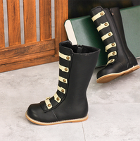 HWXH Fashion Tall Boot Woman Leather Dress Shoe Non-slip Cowboy Boot Wholesale Concert Woman Designer Shoe Wholesale Snow Boot