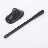 Antenne décorative universelle pour toit de voiture, antenne factice noire, mât auto-adhésif, accessoire de style extérieur pour voiture SUV