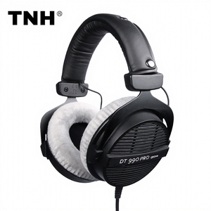 TNH <span class=keywords><strong>DT</strong></span> <span class=keywords><strong>990</strong></span> PRO DT990 80 Ohm 250 Ohm Over Ear Auriculares de estudio con cable para grabación profesional y monitoreo de juegos - Product Image 1
