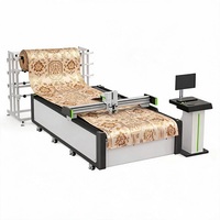 Máquina de corte CNC para textiles del hogar: estores enrollables, cebra, opacos, fundas de almohada, fundas de sofá, lona, equipaje y tapicería.
