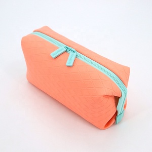 Borsa da Toilette in Neoprene Grande Capacità, Impermeabile, con Cerniera, per Cosmetici e Trucchi da Viaggio - Product Image 4