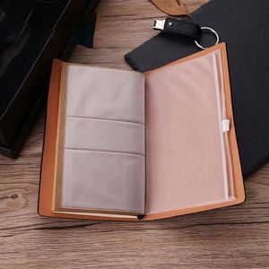 Ensemble cadeau de luxe pour entreprise, carnet à couverture rigide, bouteille isotherme, stylo signature, fournitures de bureau, boîte cadeau en PU - Product Image 3