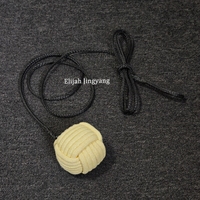 Accessoires de jonglage et de danse du feu, 10 cm, 6*6, Tête de mèche de poing de singe extra large, Lance de feu à corde