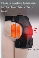 Masseur d'épaule multifonctionnel à chauffage électrique Masseur d'épaule Hipbone Brace Air Pressure Vibration Neck Shoulder Massager