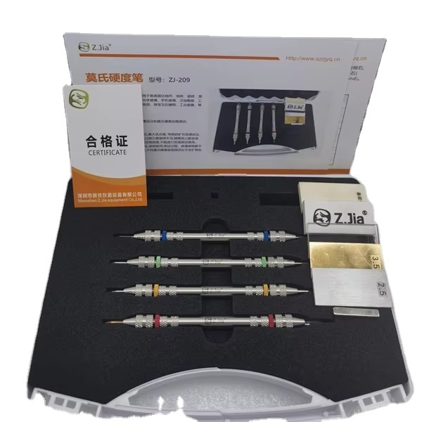 ZJIA Mohs Hardness Tester ZJ-209/Hardness Pen/Scratch Test/Scratch Testing Pen