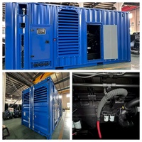 Fabrikpreis Großer Leistungsstarker 2200KW Geräuscharmer Dieselgenerator mit Automatischem Start und Offenem Container-Typ mit MTU-Motor
