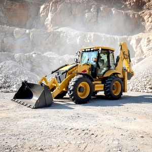 Pengiriman Gratis <span class=keywords><strong>4x4</strong></span> Mini Backhoe Loader Traktor Diesel <span class=keywords><strong>EPA</strong></span> Euro 5 Wheel Backhoe Excavator untuk Konstruksi - Product Image 4