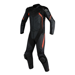 Combinaison de moto en cuir personnalisée homologuée CE, 2 pièces, grande taille pour l'été, avec protections, broderie 3D et séchage rapide - Product Image 1
