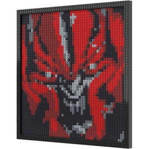 Pixel Art khối xây dựng 48x48 chấm Gạch 1x1 tường Chân Dung DIY trang trí nội thất mô hình đồ chơi ASTM chứng nhận tương thích Logo đồ chơi - Product Image 6