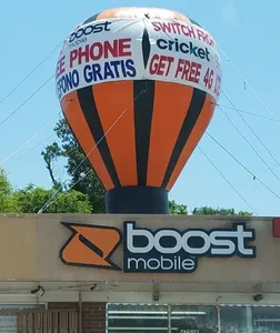 Custom Logo 20 Ft Advertising Inflatable <strong>Giant</strong> Roof Top <strong>Balloon</strong> - Product Image 1