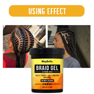 <span class=keywords><strong>Gel</strong></span> nutriente Loc N Twist senza residui di colore bianco <span class=keywords><strong>Gel</strong></span> intrecciato per <span class=keywords><strong>capelli</strong></span> Unisex 16oz - Product Image 3