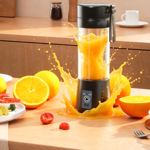 Electric Mini <b>Bottle</b> Blender Home Cordless USB-C Rechargeable Portable Blender - Compact Electric Juicer for Travel Office & Gym - Product Image 4
