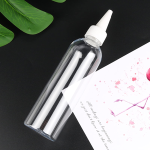 Custom Size Color 5-250ML <b>Plastic</b> Hair Oil Squeeze Applicator Bottle With Twist-open Dispensing <b>Cap</b> - Product Image 5