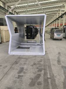 Maisons préfabriquées pliables à prix abordable, maisons conteneurs pliables en kit pour camp minier ou bureau - Product Image 2