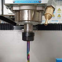 WEIKE CNC Nueva Máquina de Perforación y Fresado CNC de Doble Cabezal de Alta Precisión para Puertas y Ventanas de Aluminio, Potencia de 3.5KW*2, Garantía de 2 Años