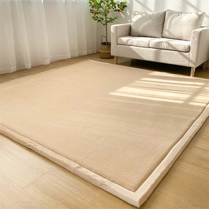 Fabricante grande suave 3CM de espuma gruesa antideslizante Coral Fleece <span class=keywords><strong>Tatami</strong></span> Mat Play Mat Floor Mat para sala de estar - Product Image 2