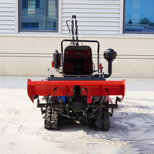 טרקטור זחלי קומפקטי עם כף מחפר, מחרשת רוטורית ומסילות גומי, אספקה ישירות מהמפעל - Product Image 5