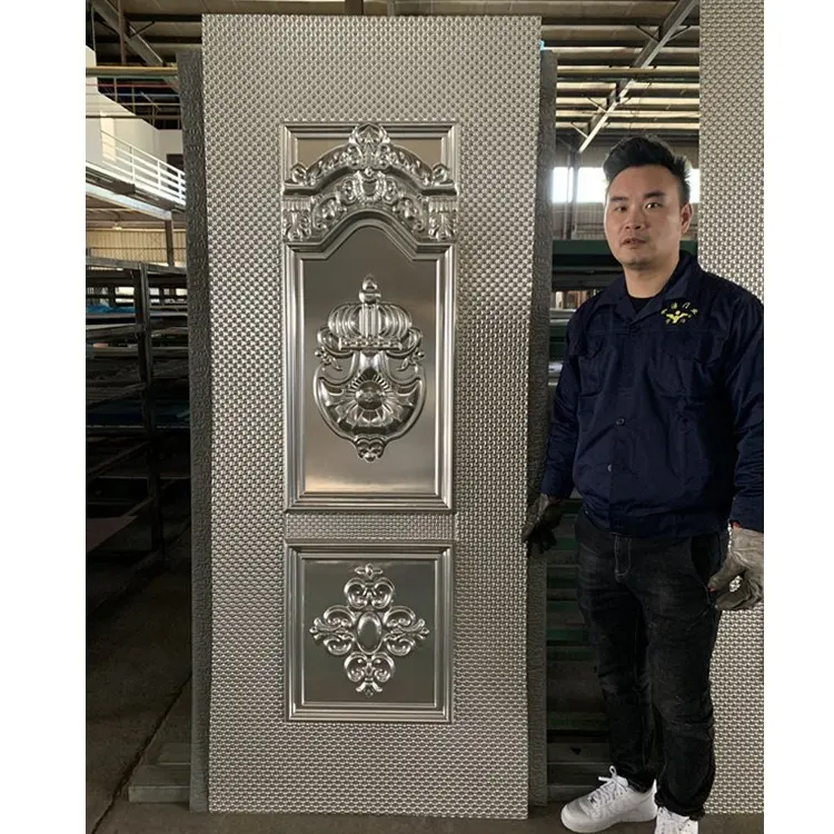 ABYAT-placa de acero moldeada para puerta Exterior, máquina de prensa paquistaní para puerta empotrada