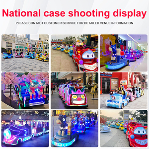 Haojile DUDU Clown Train Mini Electric Train Kids trackless Train công viên giải trí trung tâm mua sắm trẻ em <span class=keywords><strong>Rides</strong></span> - Product Image 2