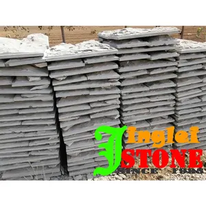 Pedras de pavimentação para jardim cinza lajes de pavimentação decorativas pedra meio-fio pedras de pavimentação