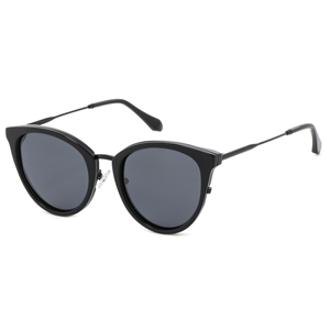 Gafas de sol tipo ojo de gato para mujer, montura completa, protección UV400, montura negra, protección solar, estilo adulto - Product Image 4