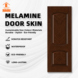 Puerta de Polímero con Materiales de Madera y Melamina, Diseño Tradicional Impermeable para Interiores, Garantía de 3 Años - Product Image 1