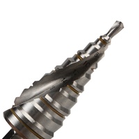 Foret étagé HSS personnalisé de 4 à 22 mm pour le perçage de trous dans le métal, l'acier inoxydable, l'aluminium, le plastique et le bois. Tige hexagonale de 1/4 pouce