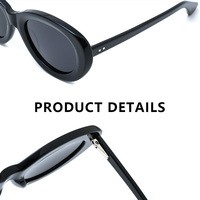 Lunettes de soleil personnalisées de haute qualité avec logo du fabricant et lunettes en acétate pour un usage extérieur unisexe, multicolores, nouvelle mode, OEM ODM