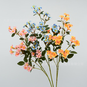 Arreglo de Flores Artificiales de Seda Dongchen, Flor de Paulownia de Tallo Único en Jarrón, Decoración de Mesa, Decoración para Centros Comerciales - Product Image 4