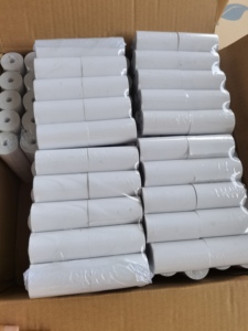 Giấy Nhiệt Cuộn Đánh Máy Giấy Đăng Ký Tiền Mặt Giá Rẻ Và Tốt 2 1/4X40 Máy Thẻ Tín Dụng Đơn Bột Giấy Gỗ Nguyên Chất 100% - Product Image 2