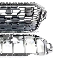Calandre avant de voiture PNB de haute qualité, noir brillant ABS, neuve avec ACC pour Audi Q7 RSQ7 2020-2023, installation facile