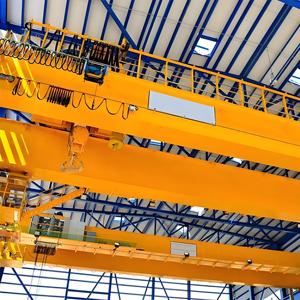20t 25t 30t Double Girder Overhead Travelling <b>Crane</b> with Electric Hoist for Workshop - Product Image 5