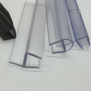 Bande <span class=keywords><strong>d</strong></span>'<span class=keywords><strong>étanchéité</strong></span> en plastique en forme de <span class=keywords><strong>D</strong></span> facile à bloquer <span class=keywords><strong>Seuil</strong></span> de porte de <span class=keywords><strong>douche</strong></span> Bande <span class=keywords><strong>d</strong></span>'<span class=keywords><strong>étanchéité</strong></span> en PVC demi-ronde - Product Image 3