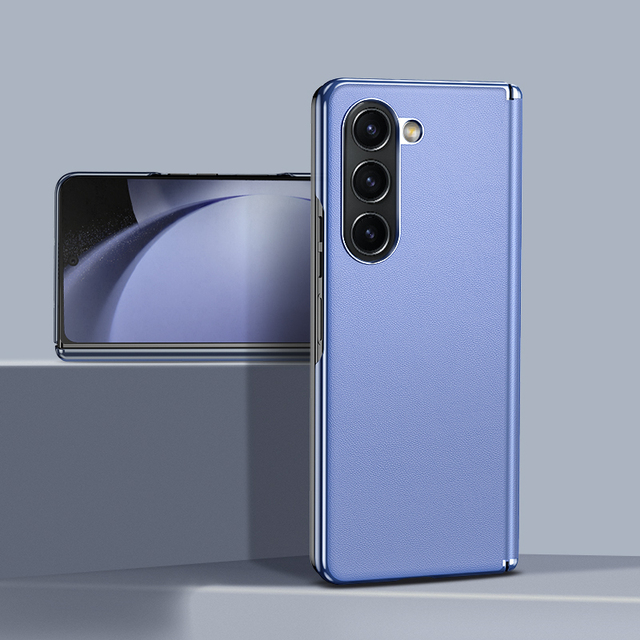 Axis Electroplated Protective Cover for Samsung Galaxy Z Fold 3 4 Ultra Thin Mobile Phone Case for Samsung Galaxy Z Fold 6 5