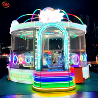 Balle de combat interactive à jets d'eau avec éclairage LED, pour parc d'attractions, tourisme culturel et installations multijoueur