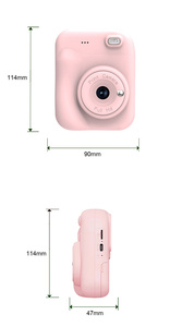 Trẻ em của máy in ngay lập tức, 2.4 "trẻ em in ấn máy ảnh cho 6-12 năm, HD Máy ảnh kỹ thuật số với 3 cuộn của máy in giấy - Product Image 5