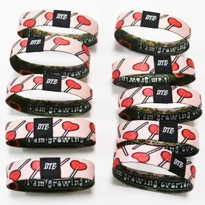 Kofei Bracelets en tissu élastique réutilisable Bracelets NFC/Bracelet RFID tissé extensible/Bracelet élastique