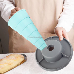 <span class=keywords><strong>Support</strong></span> de sac <span class=keywords><strong>à</strong></span> <span class=keywords><strong>douille</strong></span> de décoration de pâtisserie pour remplir avec <span class=keywords><strong>support</strong></span> de buses <span class=keywords><strong>à</strong></span> fentes - Product Image 2