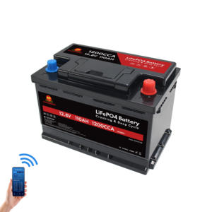 12V 100Ah 110Ah Dual-Purpose LiFePO4 Marine-Starterbatterie für Außenbordmotoren IP67 - Product Image 1