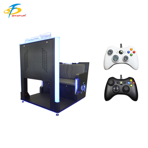 เครื่องเล่นเกมไฮเปอร์สเปซสำหรับเด็ก 2 ผู้เล่น 2 ที่นั่ง 72 เกม แบบหยอดเหรียญ สำหรับห้างสรรพสินค้า - Product Image 4